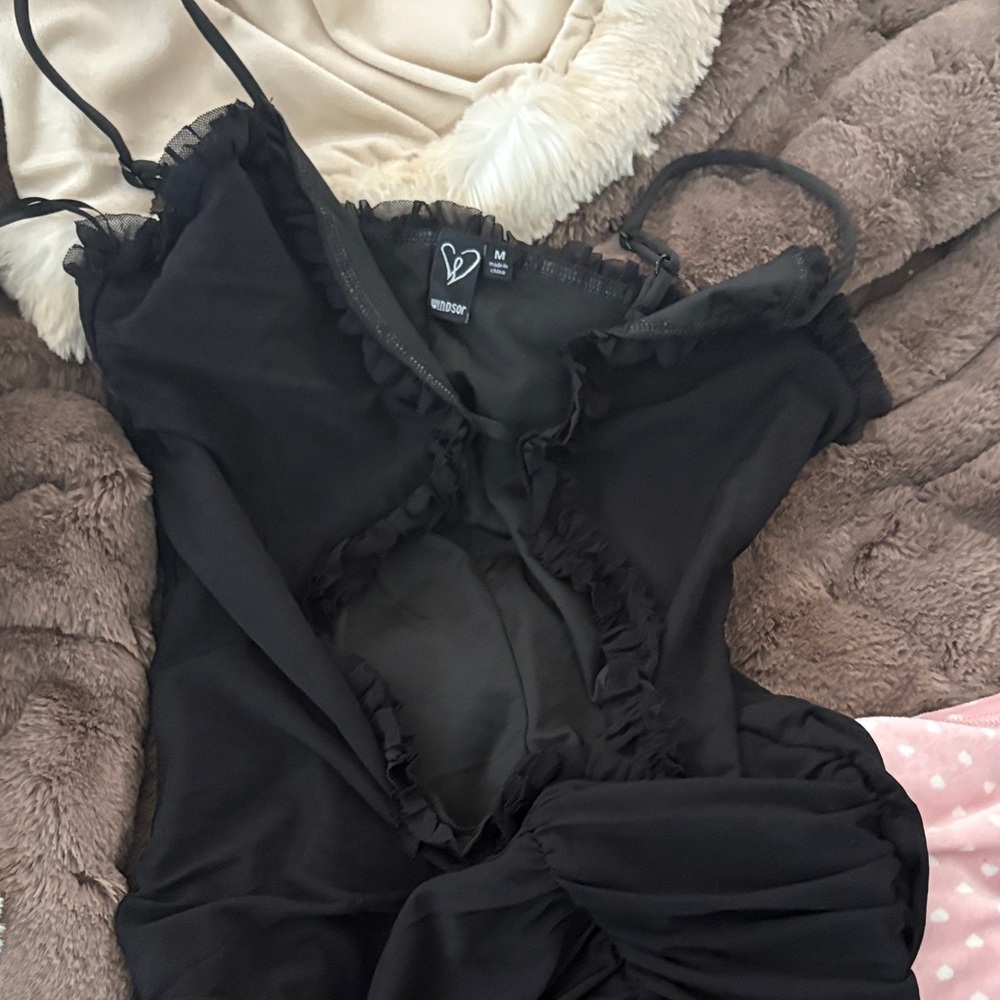 Elegant Black Women's dress